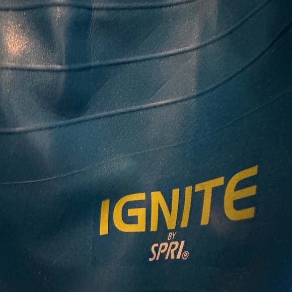 Ignite by SPRI Blue Stabality Ball Kit Great Exercise working core - Picture 2 of 8